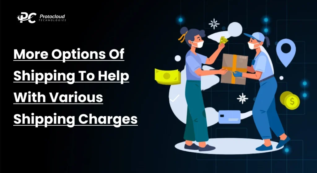 Shipping to Help with Various Shipping Charges Shipping to Help with Various Shipping Charges for custom ecommerce website development