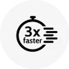 3x Higher Usage 